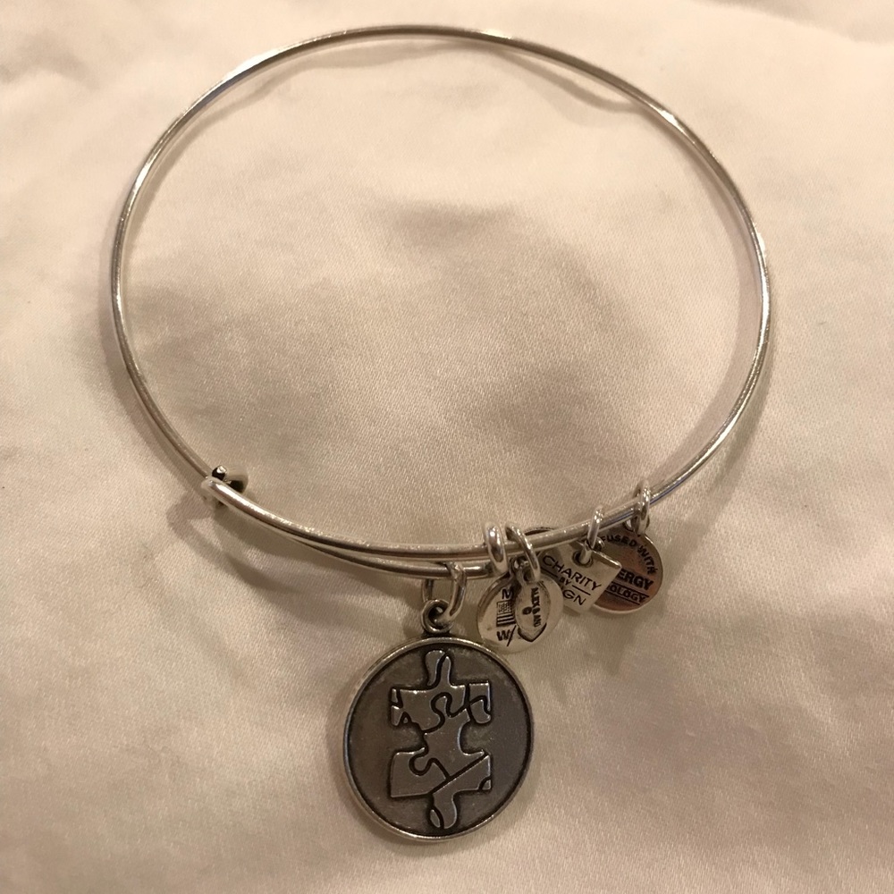 Autism Puzzle Piece Alex and Ani Bracelet